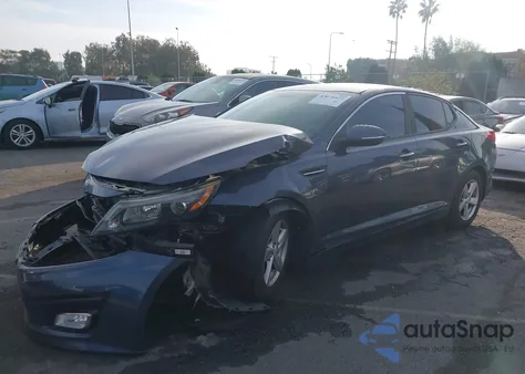 2015 Kia Optima Lx из США, поврежденный, VIN 5XXGM4A74FG483621